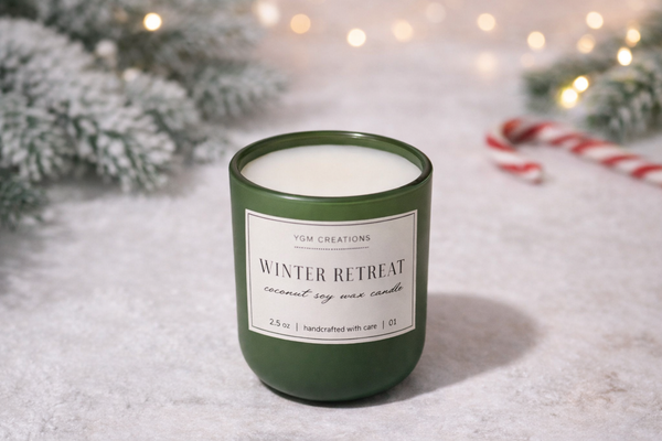Luxe Wickless Candles – Set of Three (2.5 oz Each)