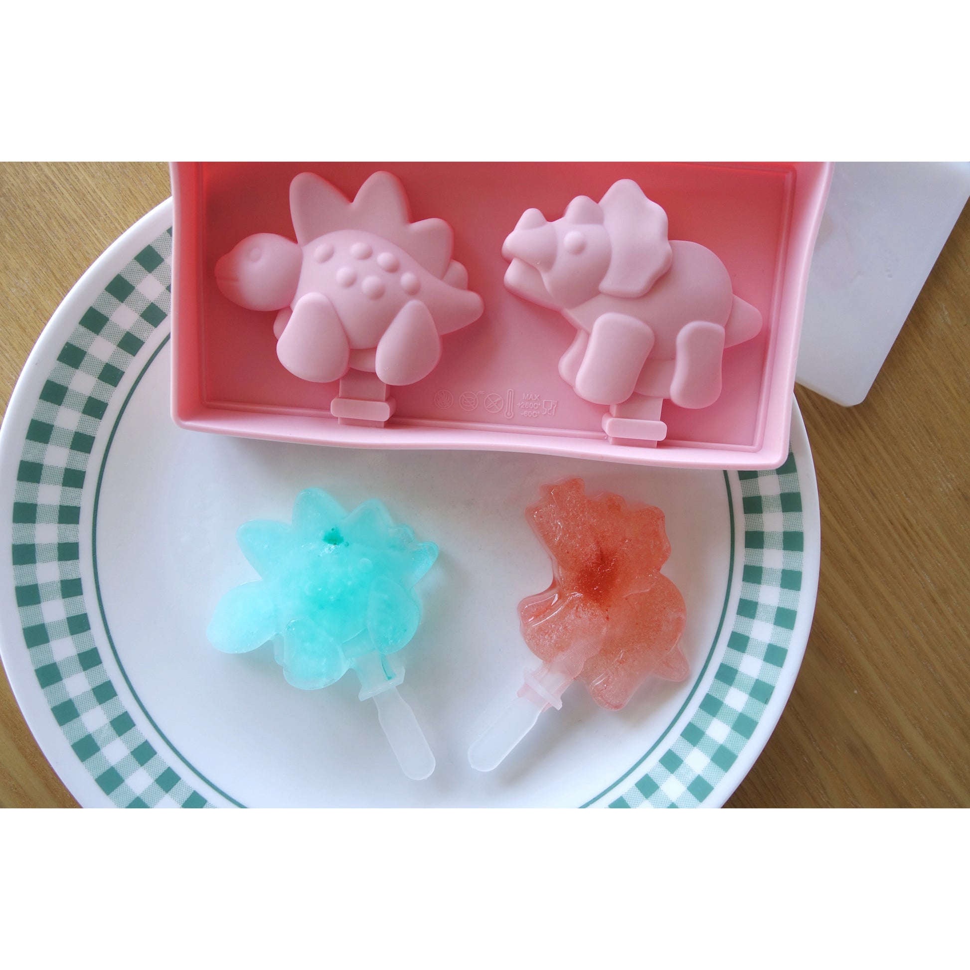 popsicle mold dinosaur shapes